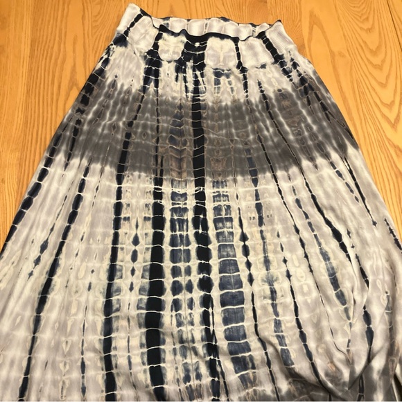 3 boho/hippie style multicolored tie dyed long skirts women’s size medium - Picture 3 of 7